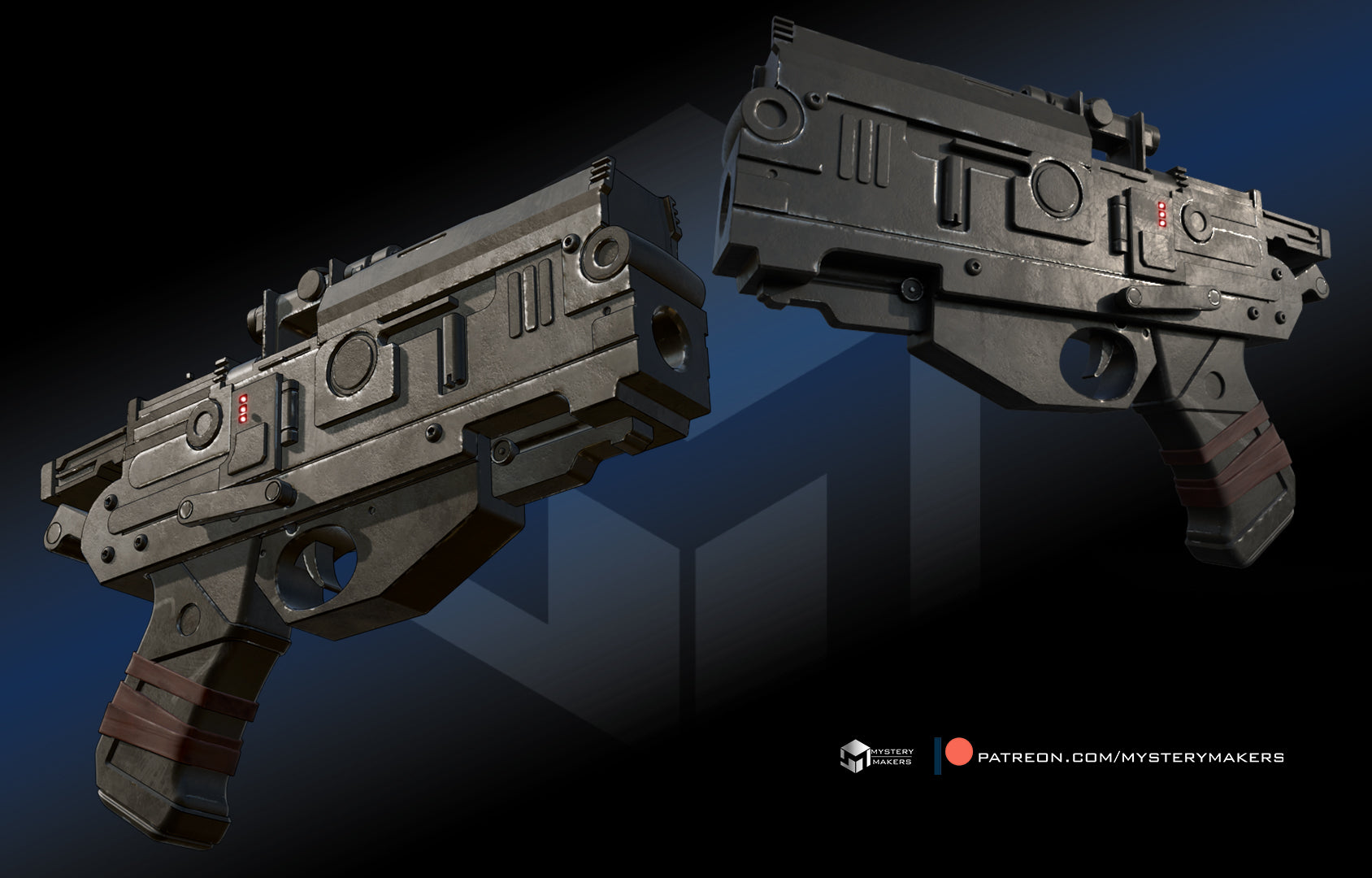 MysteryMakers — Kuruk's Blaster Pistol