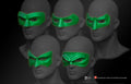 MysteryMakers — Green Lantern 5 Mask Set