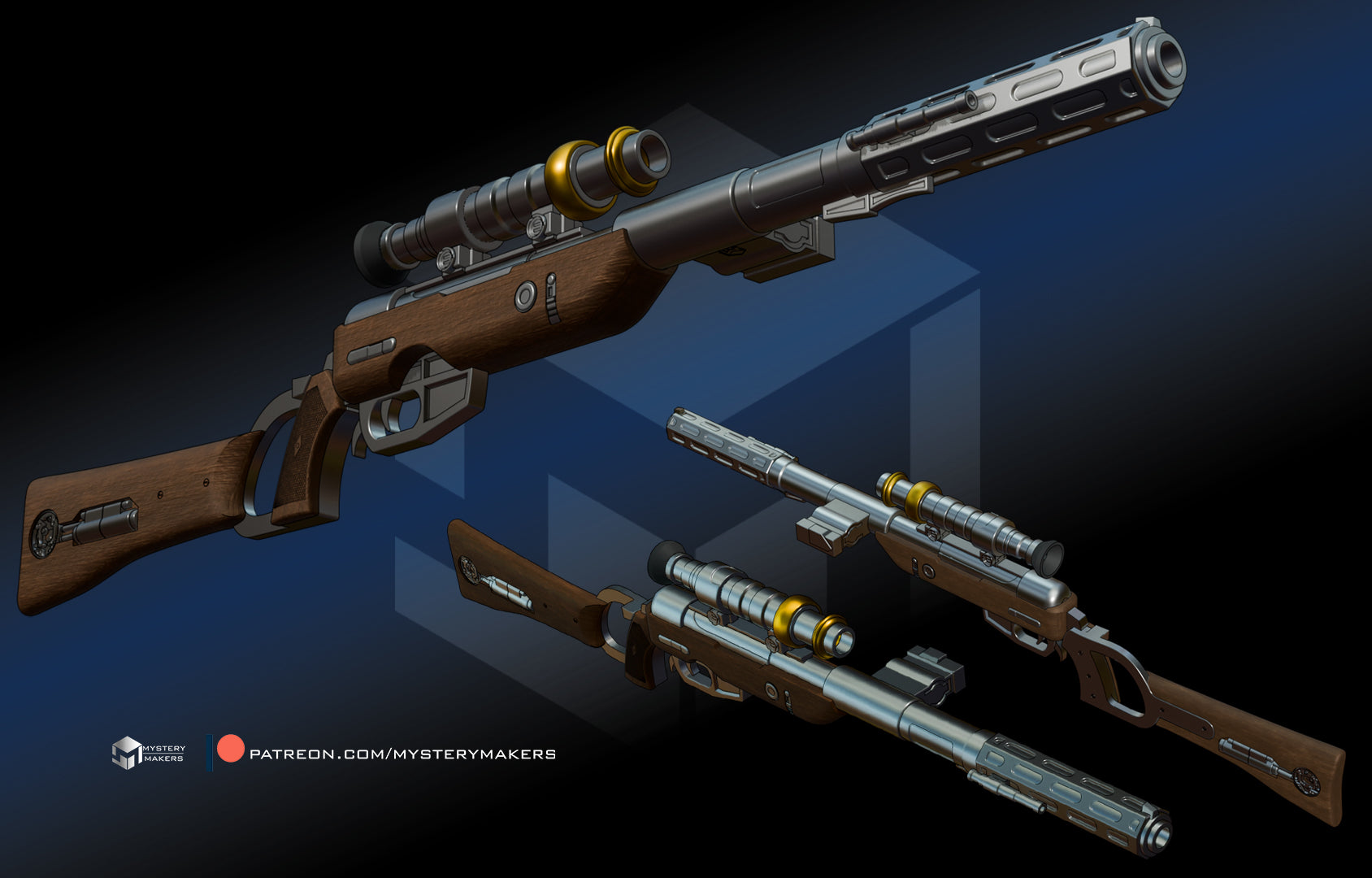 MysteryMakers — Mandalorian and Grogu Blaster - BS Reference