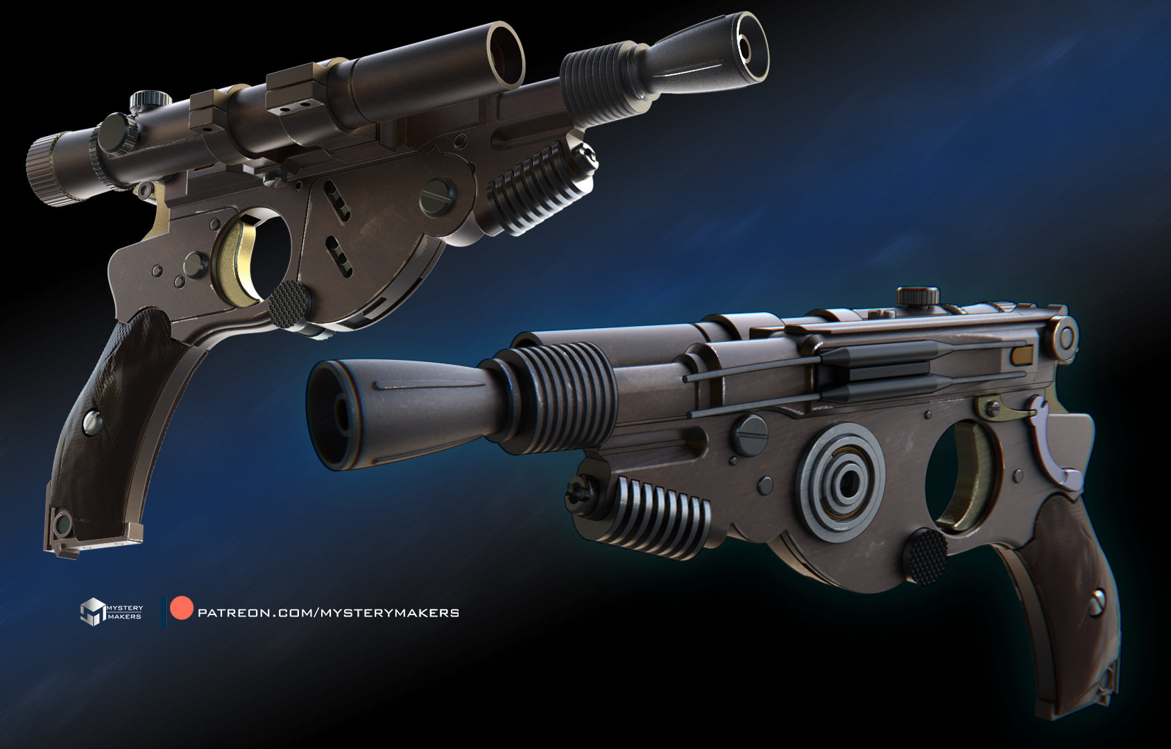 MysteryMakers — Old Republic Mandalorian Blaster