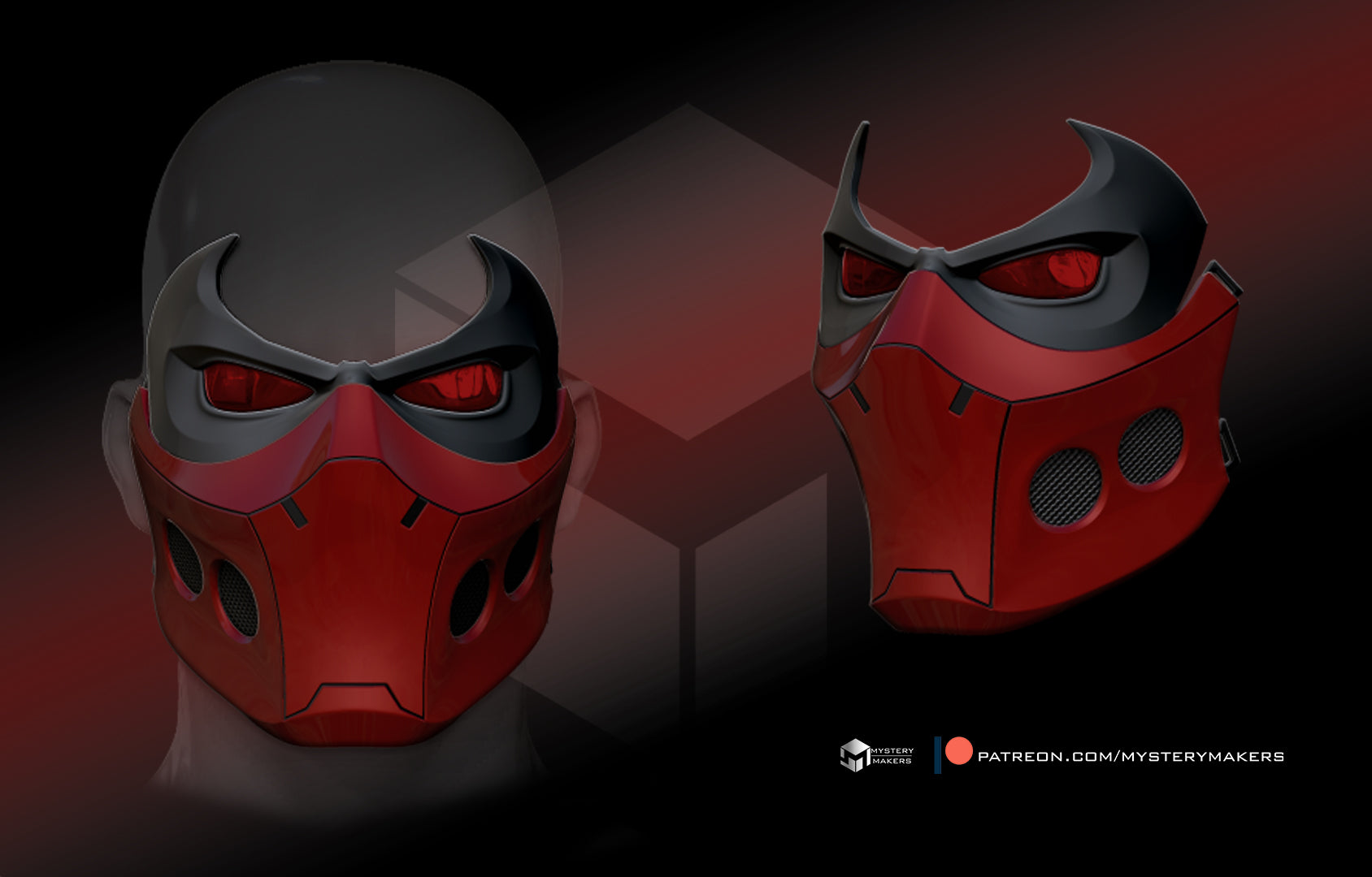 MysteryMakers — Red Hood Outlaw Mask