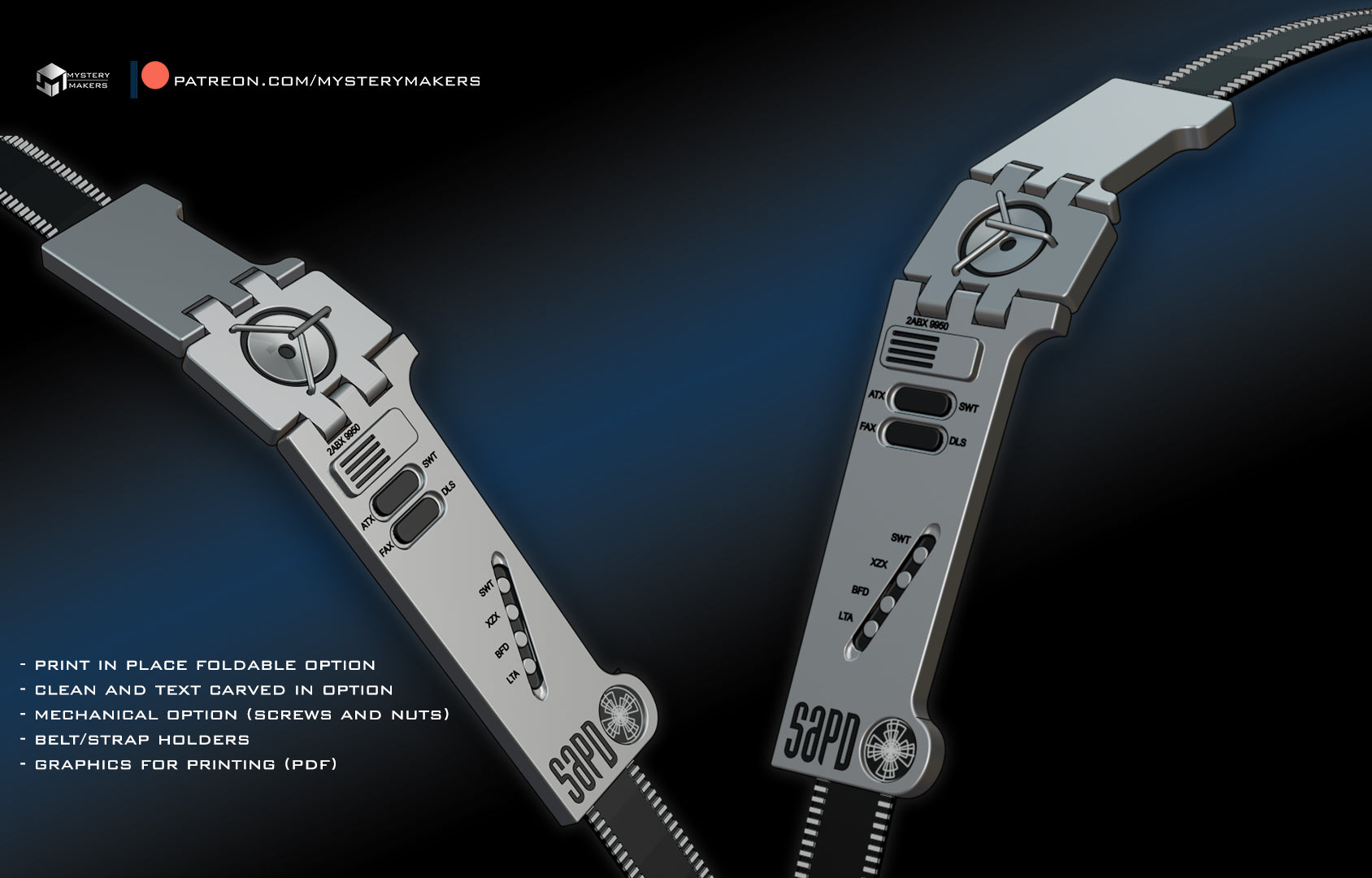 MysteryMakers — Shoulder Communicator Demolition Man