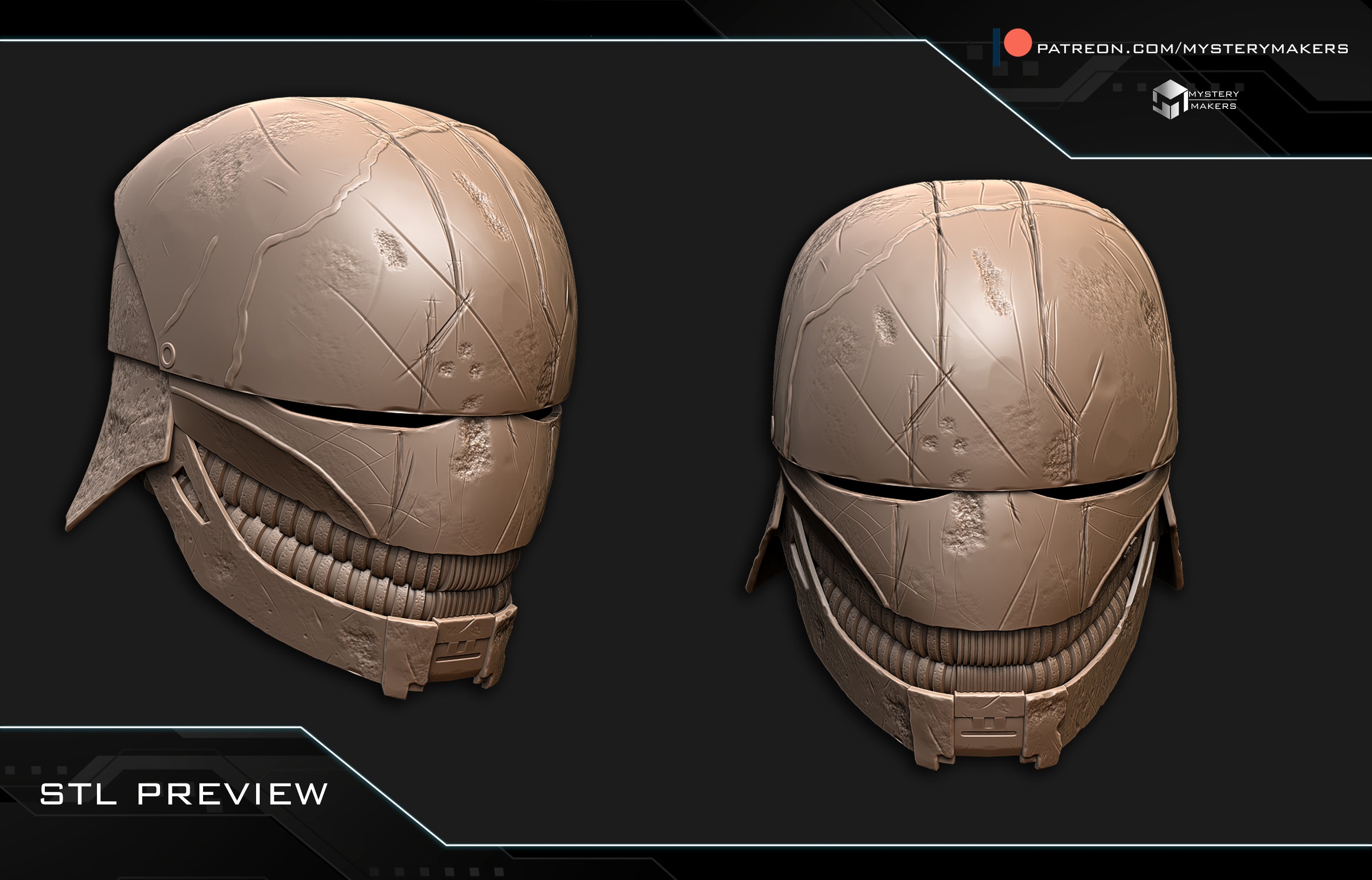 MysteryMakers — The Stranger Helmet