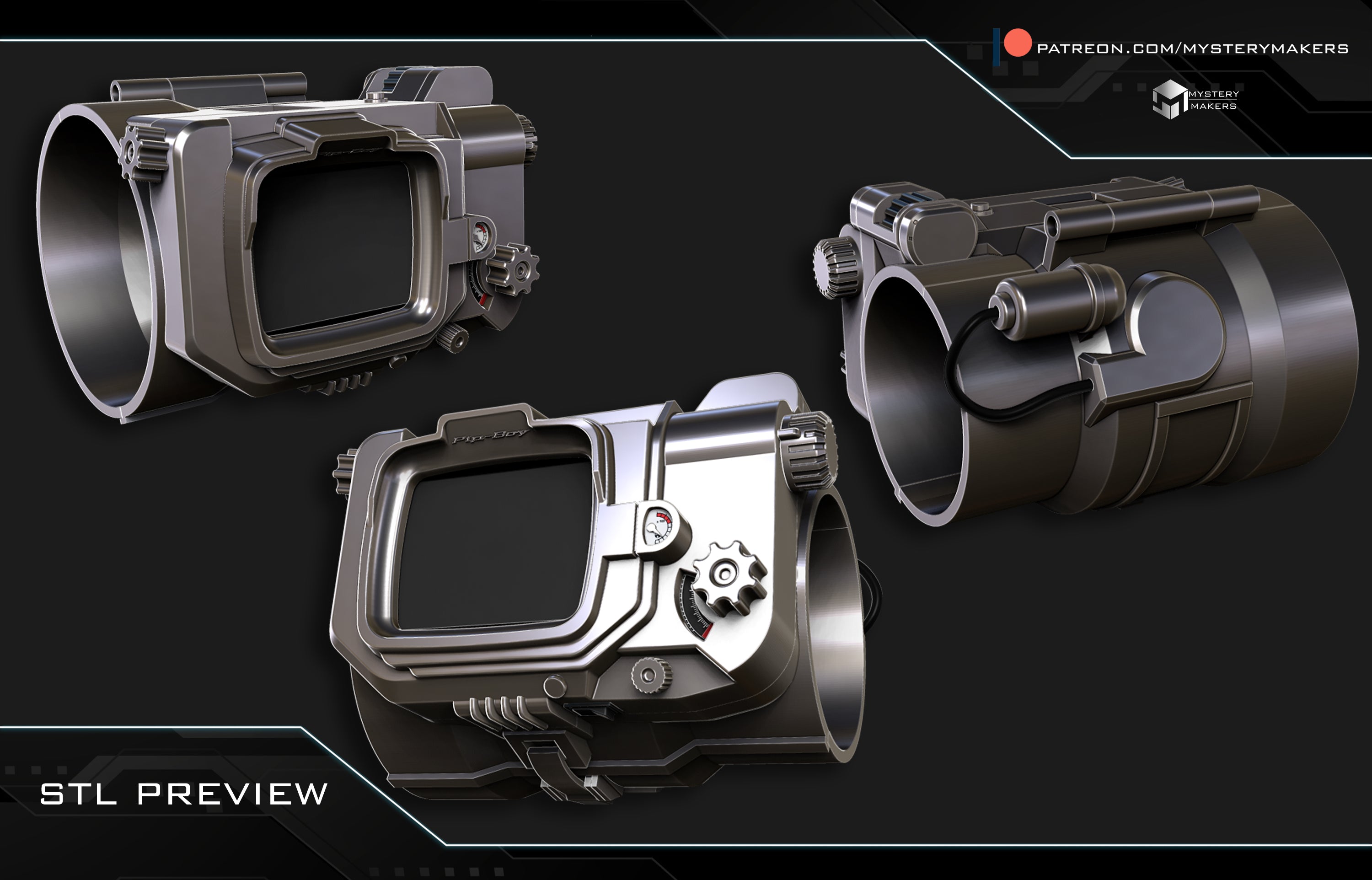 MysteryMakers — Pip Boy 3000 mkV