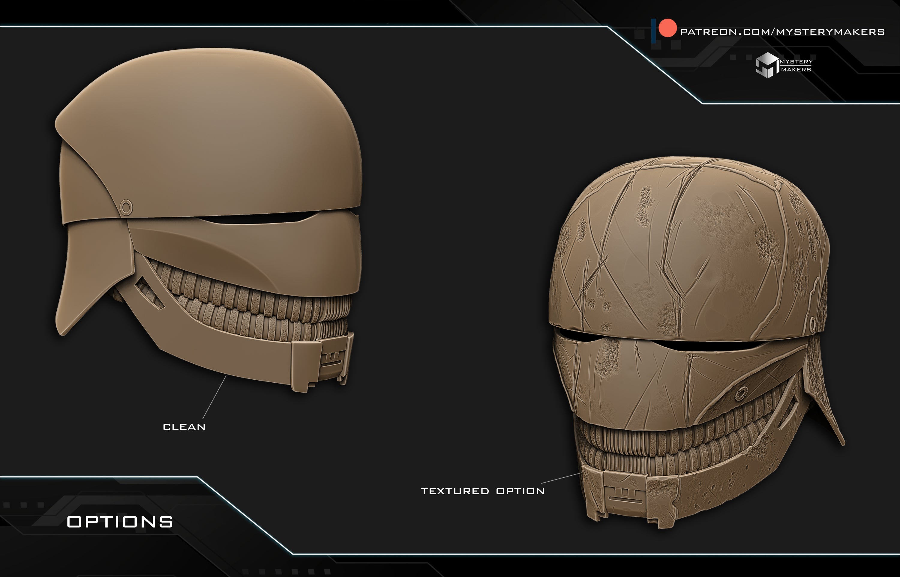 MysteryMakers — The Stranger Helmet