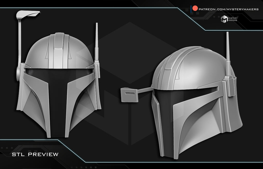 MysteryMakers — MG Mando Helmet