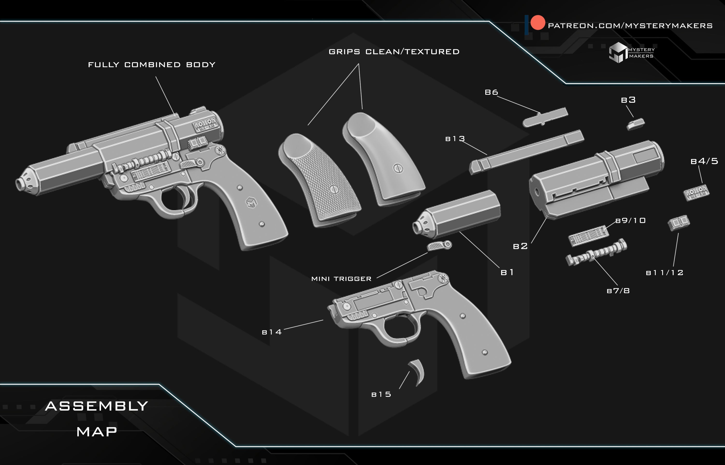 MysteryMakers — Cpt Hayle Blaster