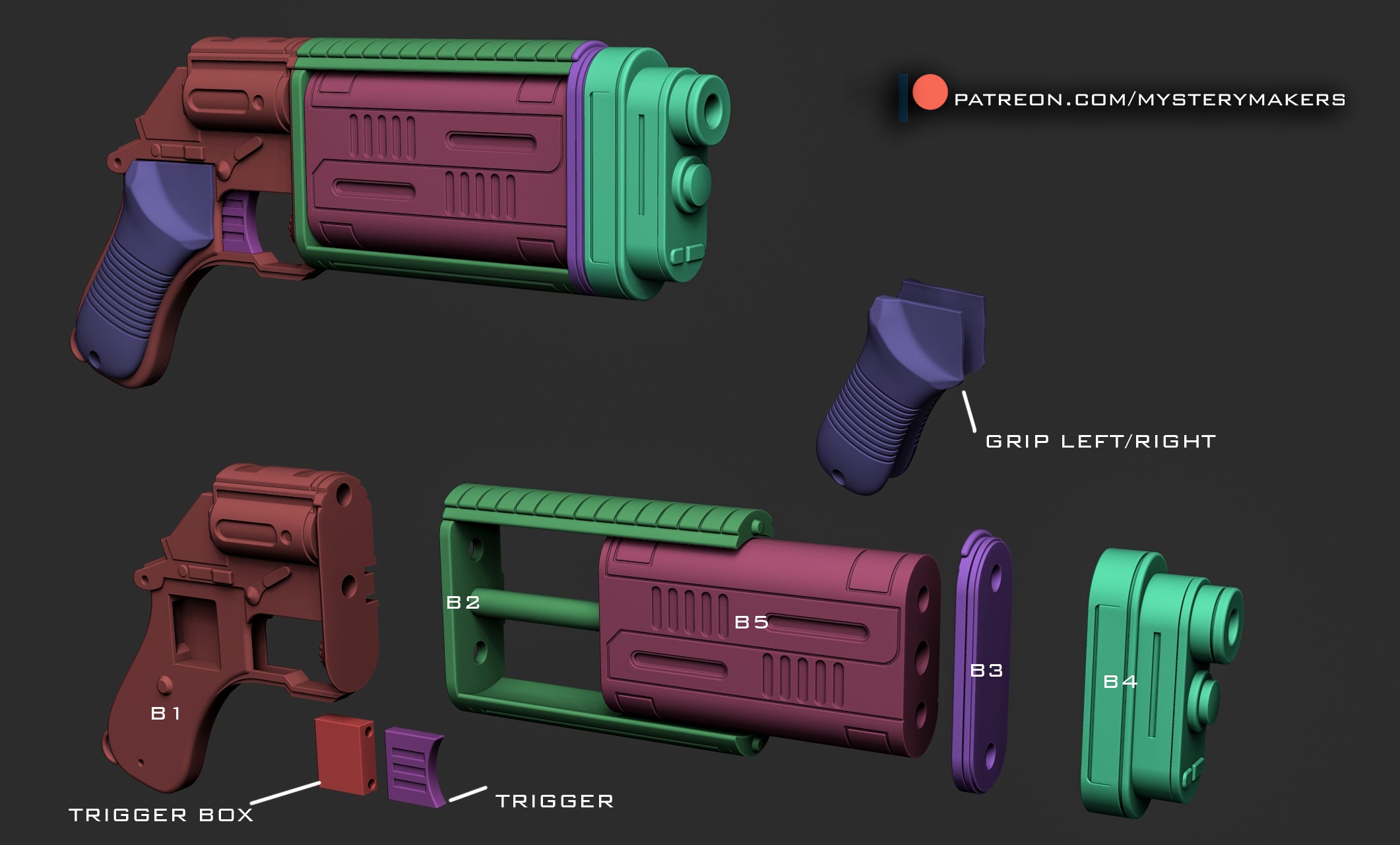 MysteryMakers — Andor Cassian Bryar Pistol