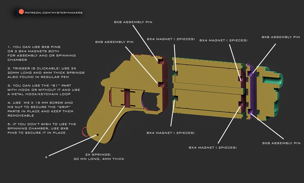 MysteryMakers — Andor Cassian Bryar Pistol