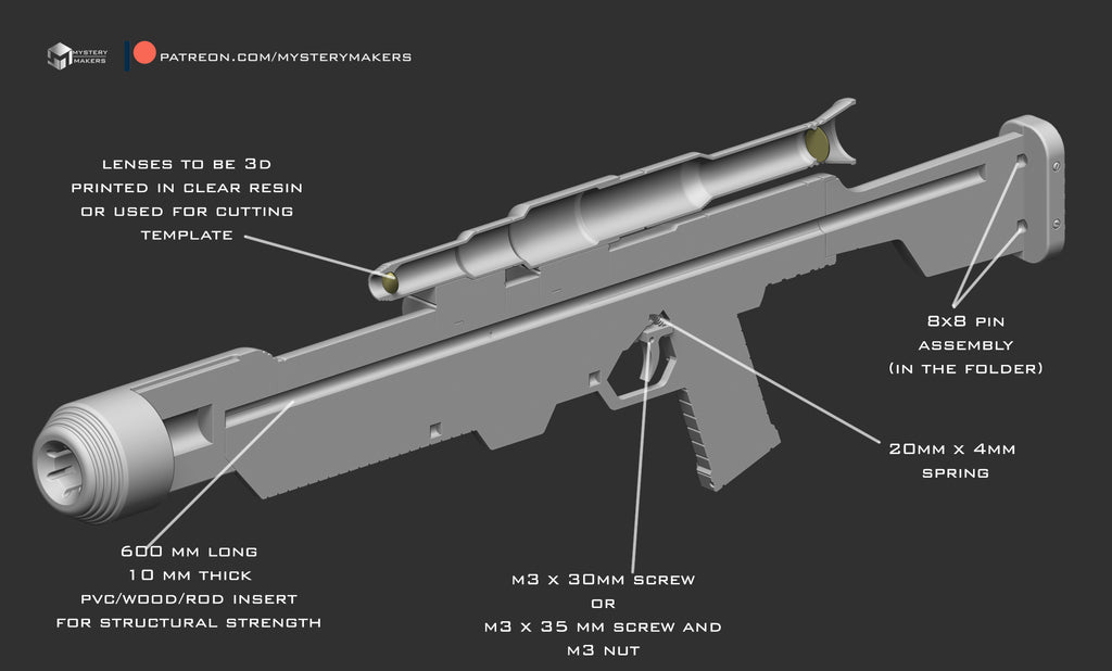 MysteryMakers — Shae Vizsla blaster rifle