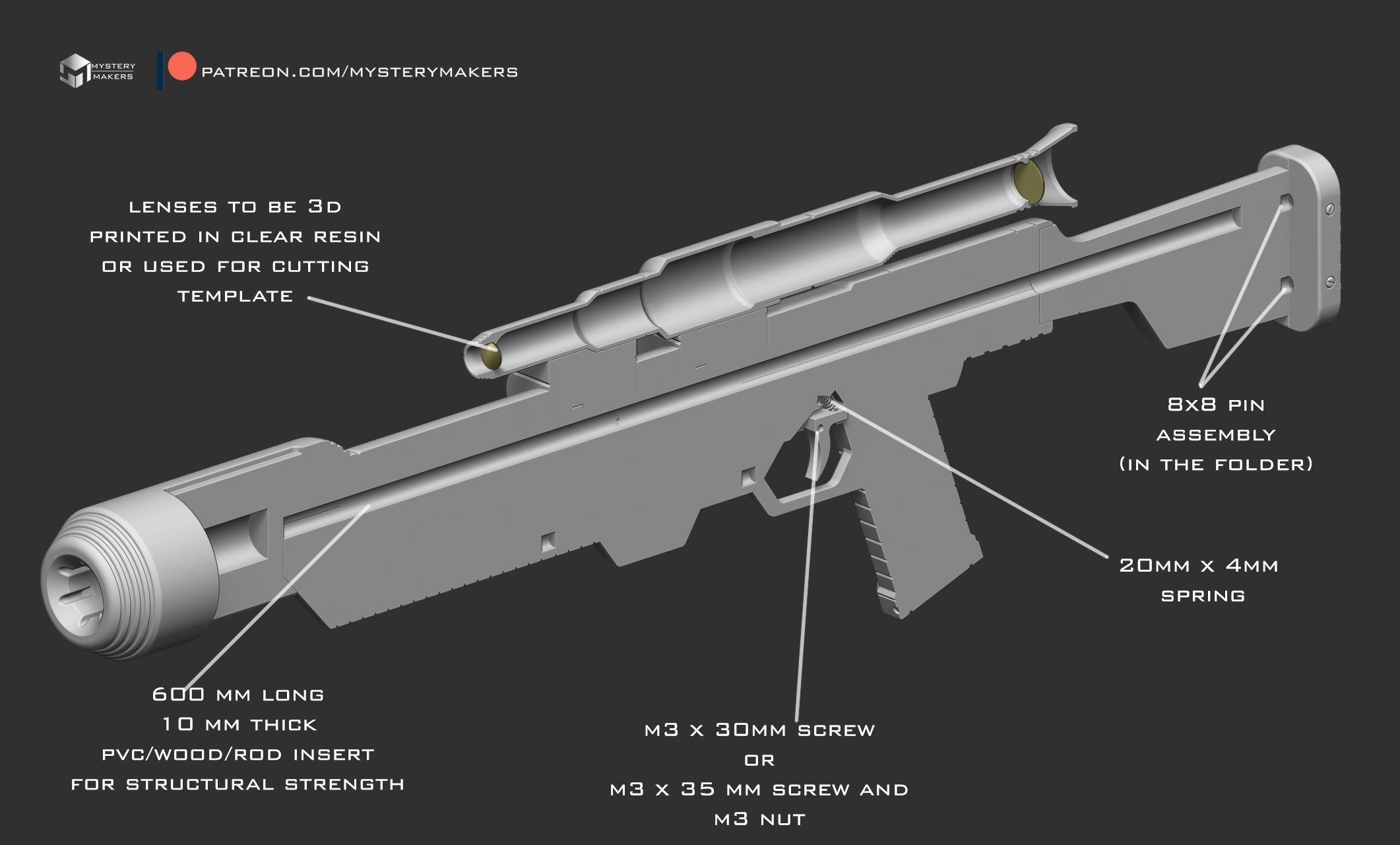 MysteryMakers — Shae Vizsla blaster rifle