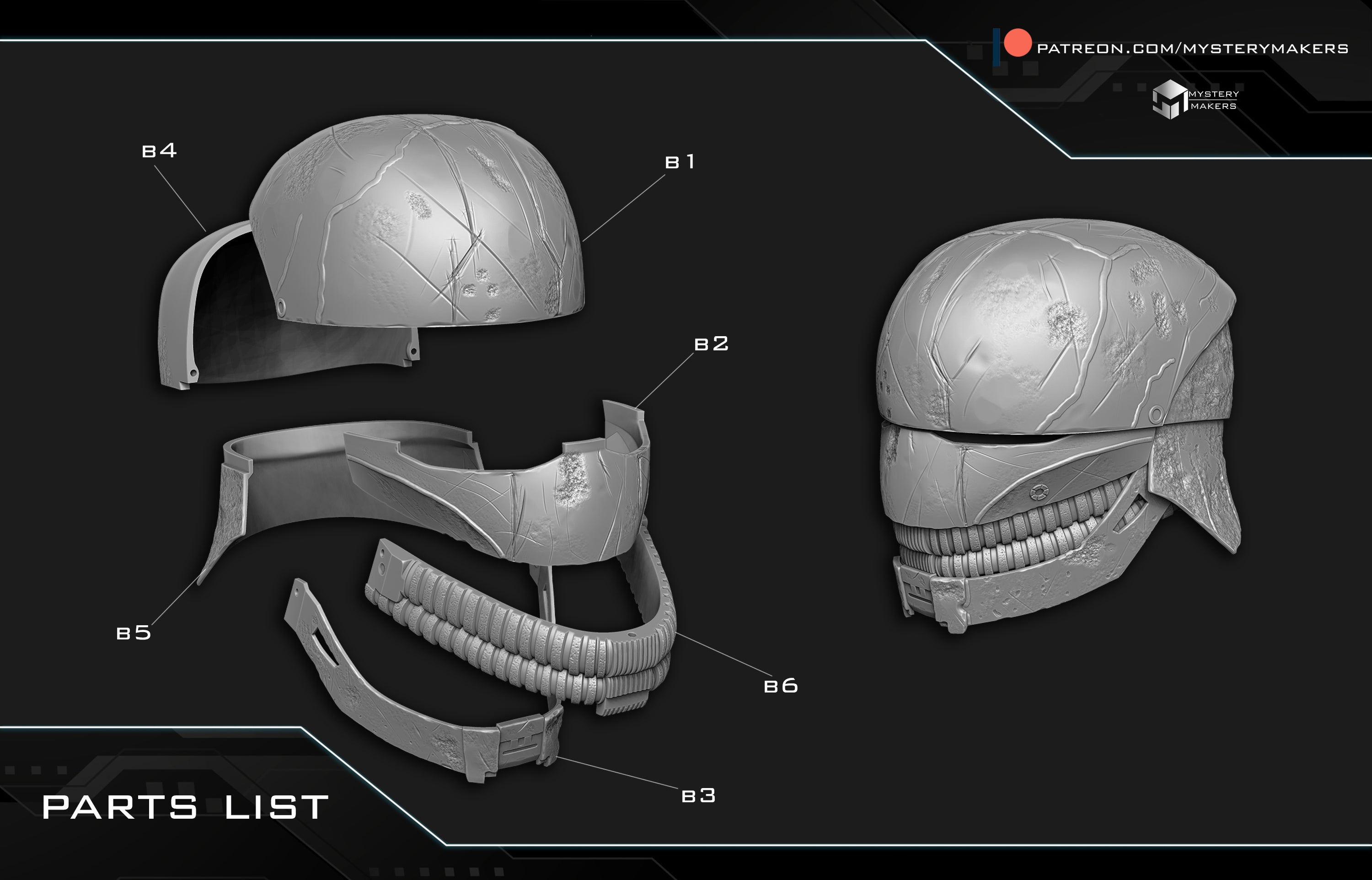 MysteryMakers — The Stranger Helmet