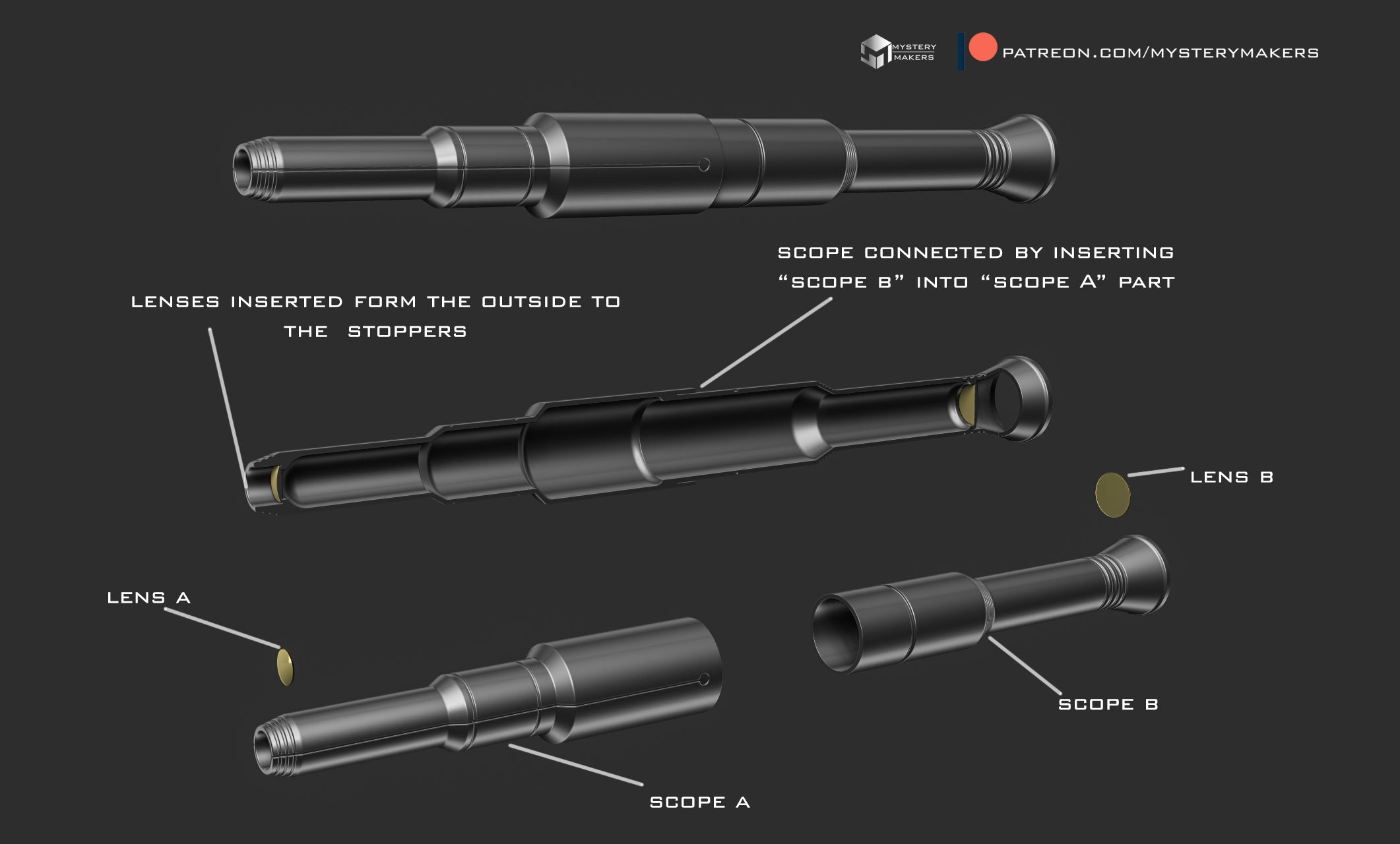 MysteryMakers — Shae Vizsla blaster rifle