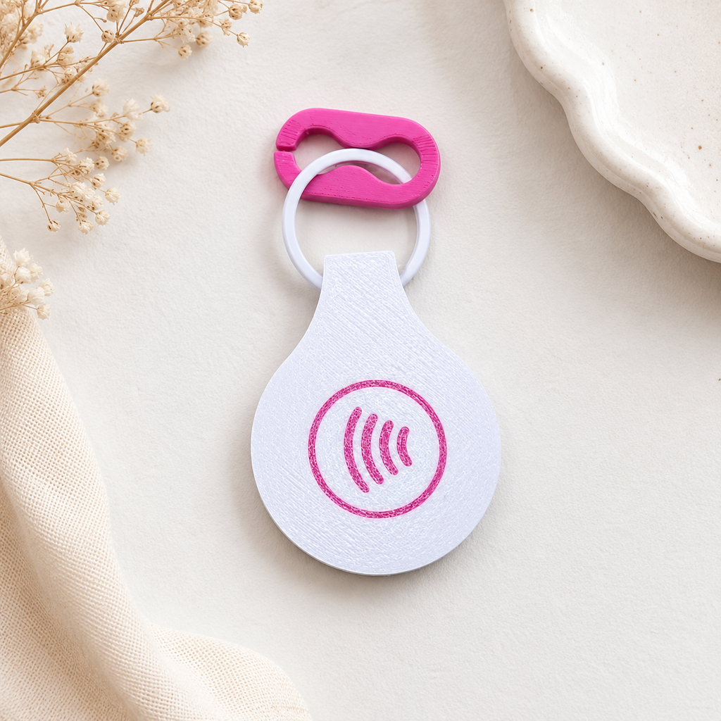 Love-Ki Kai - Personalized Keychain Sliders with NFC Tag