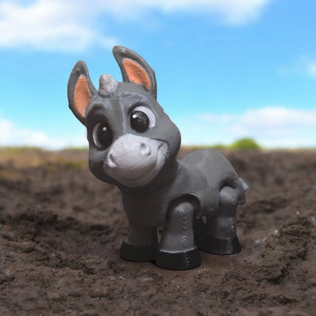 3DJPDesigns - Flexi Donkey Big + Small