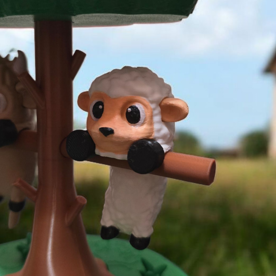 3DJPDesigns - Hanging Sheep
