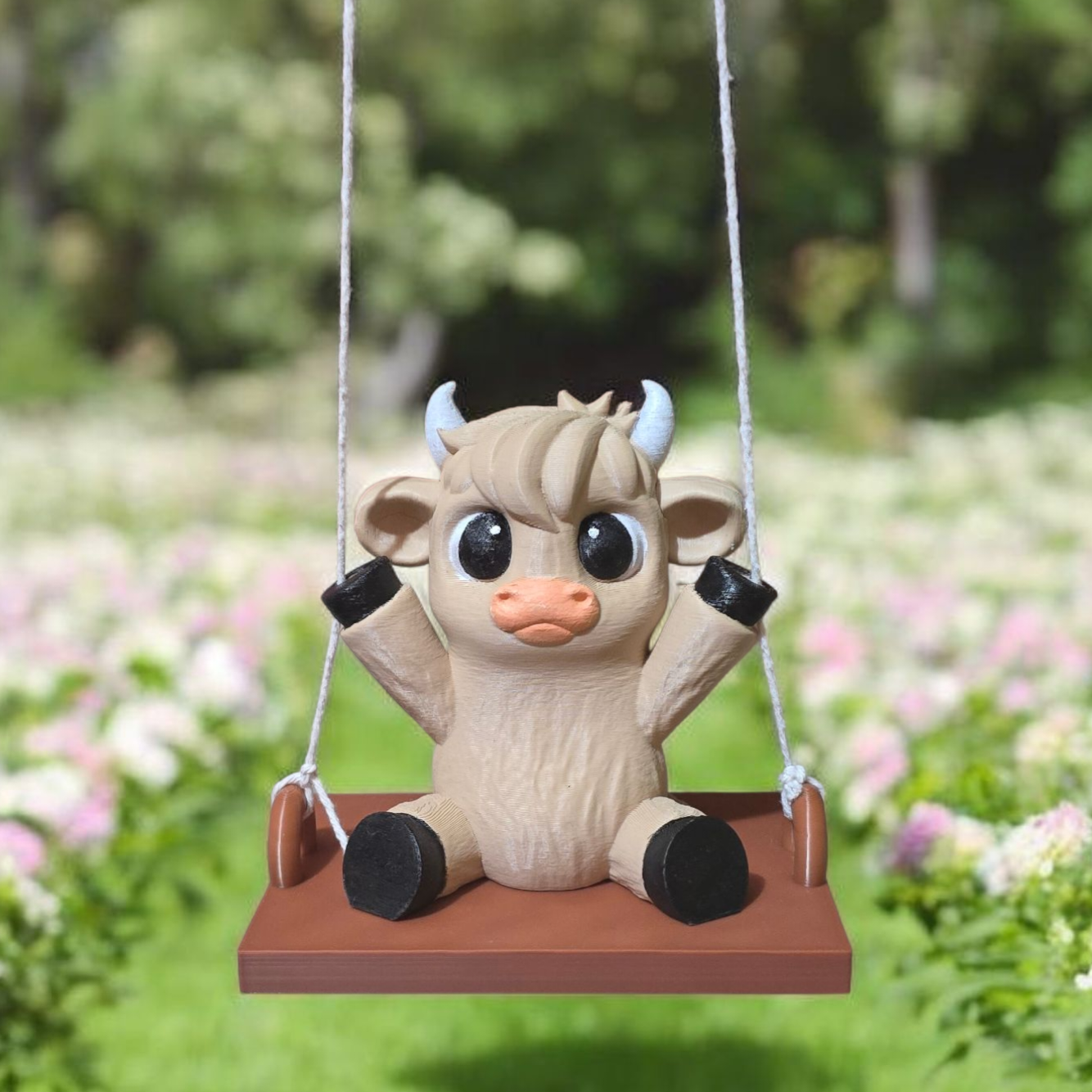 3DJPDesigns - Swinging Highland Cow