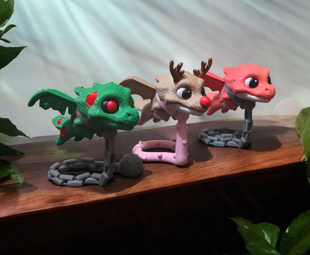 3DJPDesigns - Floating Chain Dragon