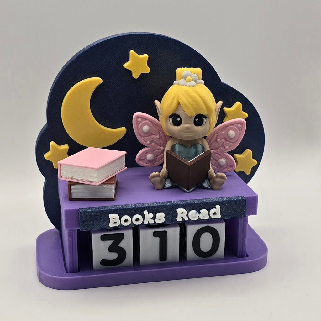 3DJPDesigns - Fairy Book Tracker