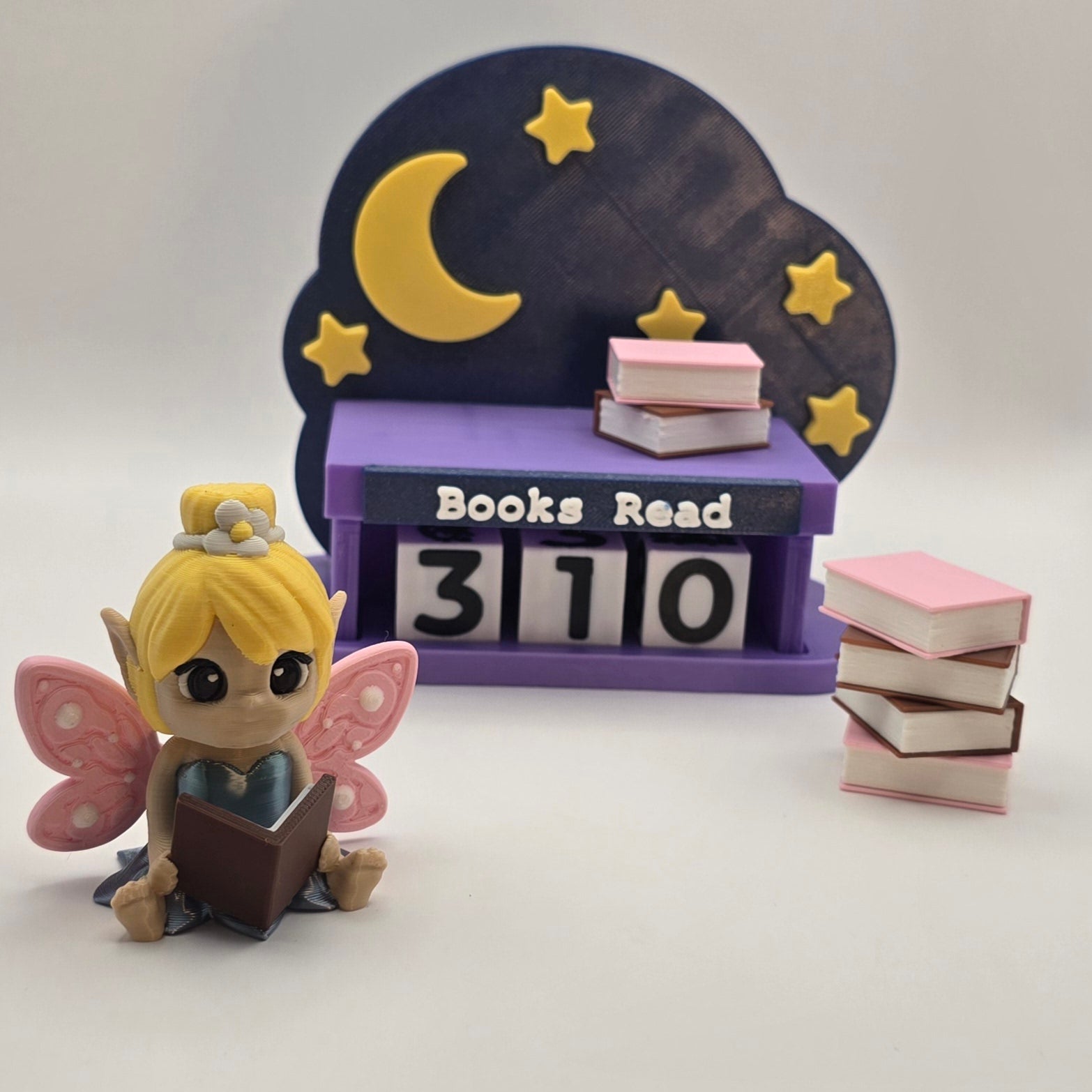 3DJPDesigns - Fairy Book Tracker