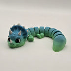 3DJPDesigns - Long Big Flexi Triceratops