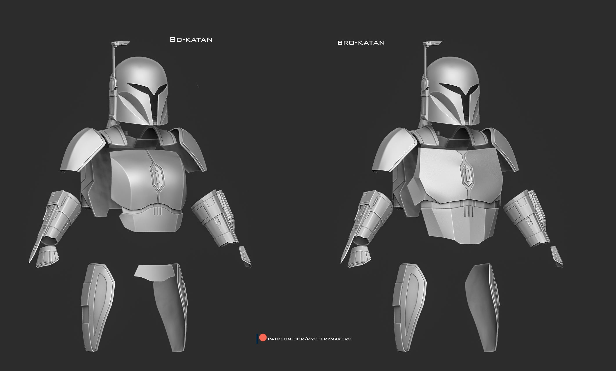 MysteryMakers — Bo and Bro-Katan Full Body Armor