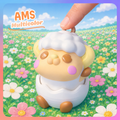UniQrint - Sheep Clicker Keychain
