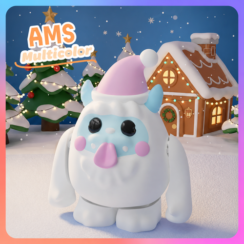 UniQrint - Flexi Yeti Keychains