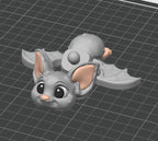 3DJPDesigns - Flexi Bat On Chest