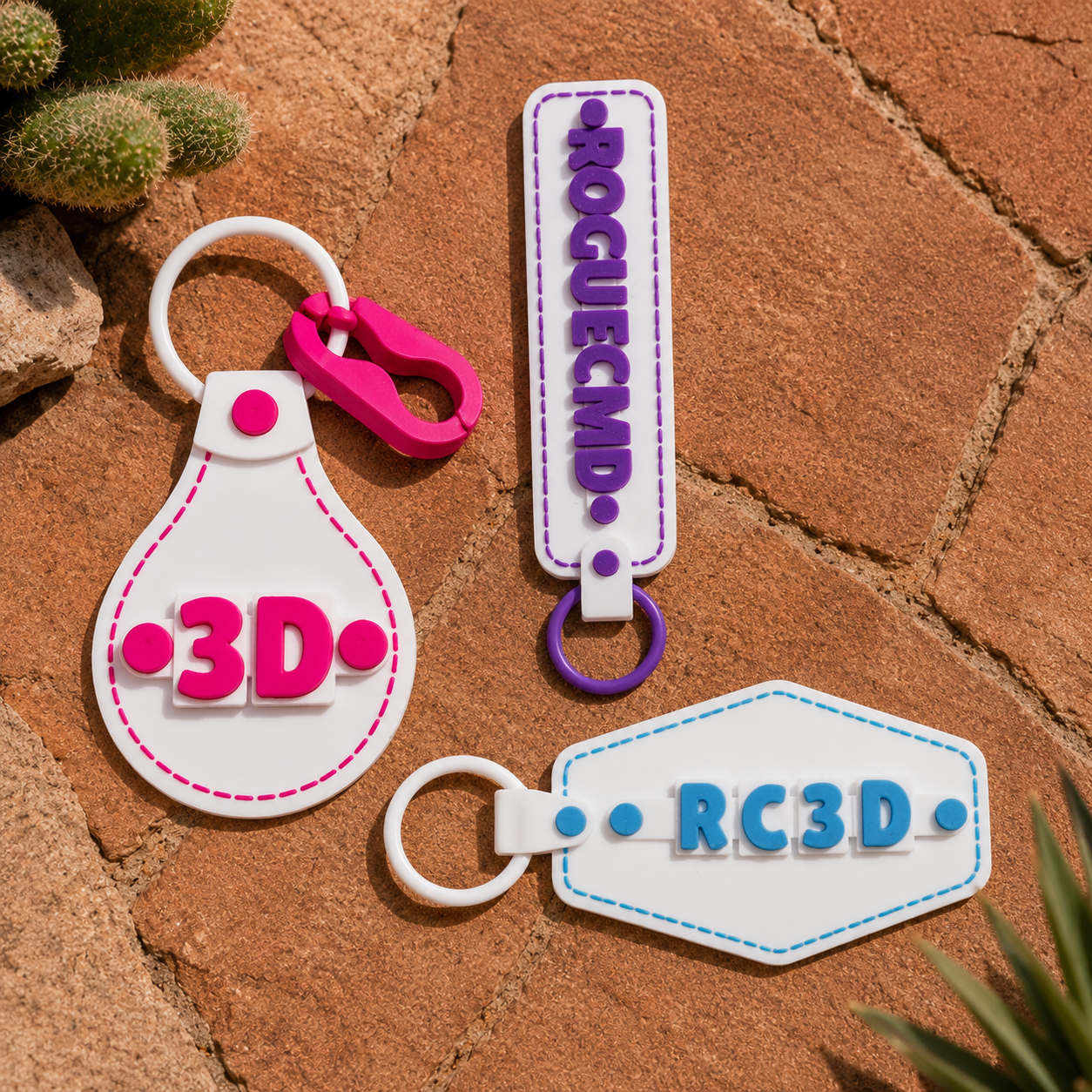 Love-Ki Kai - Personalized Keychain Sliders with NFC Tag