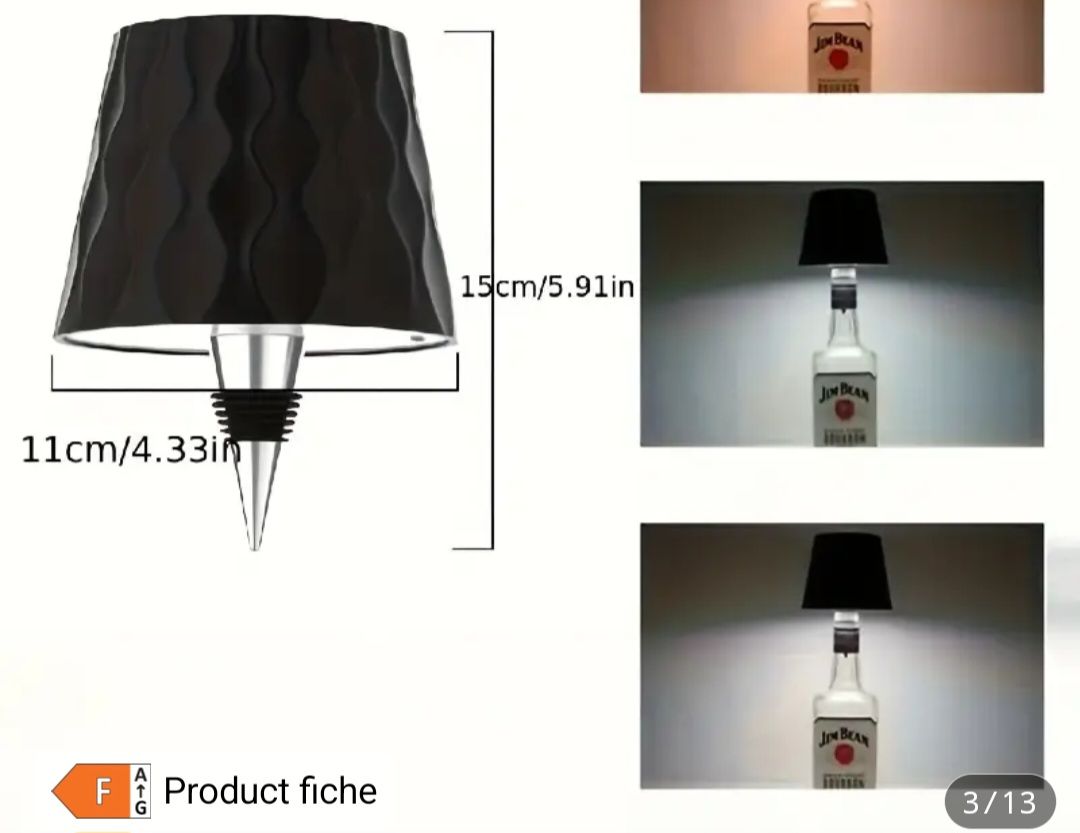 3DJPDesigns - Bear Fishing Desk Lamp