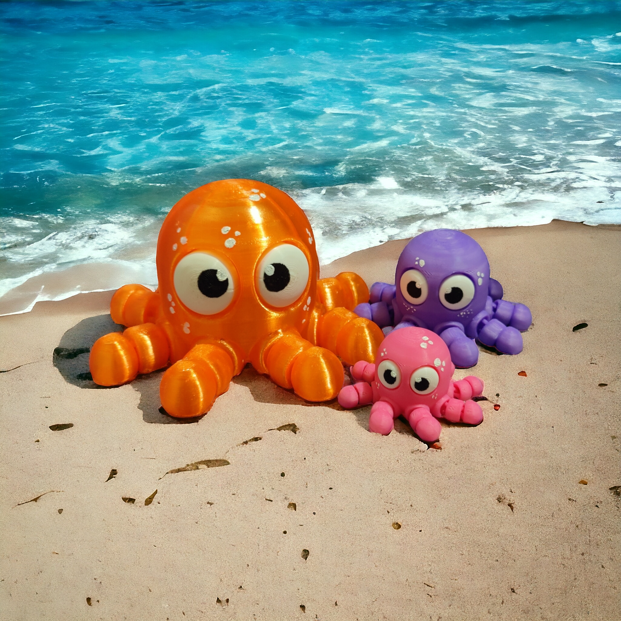 3DJPDesigns - Flexi Octopus