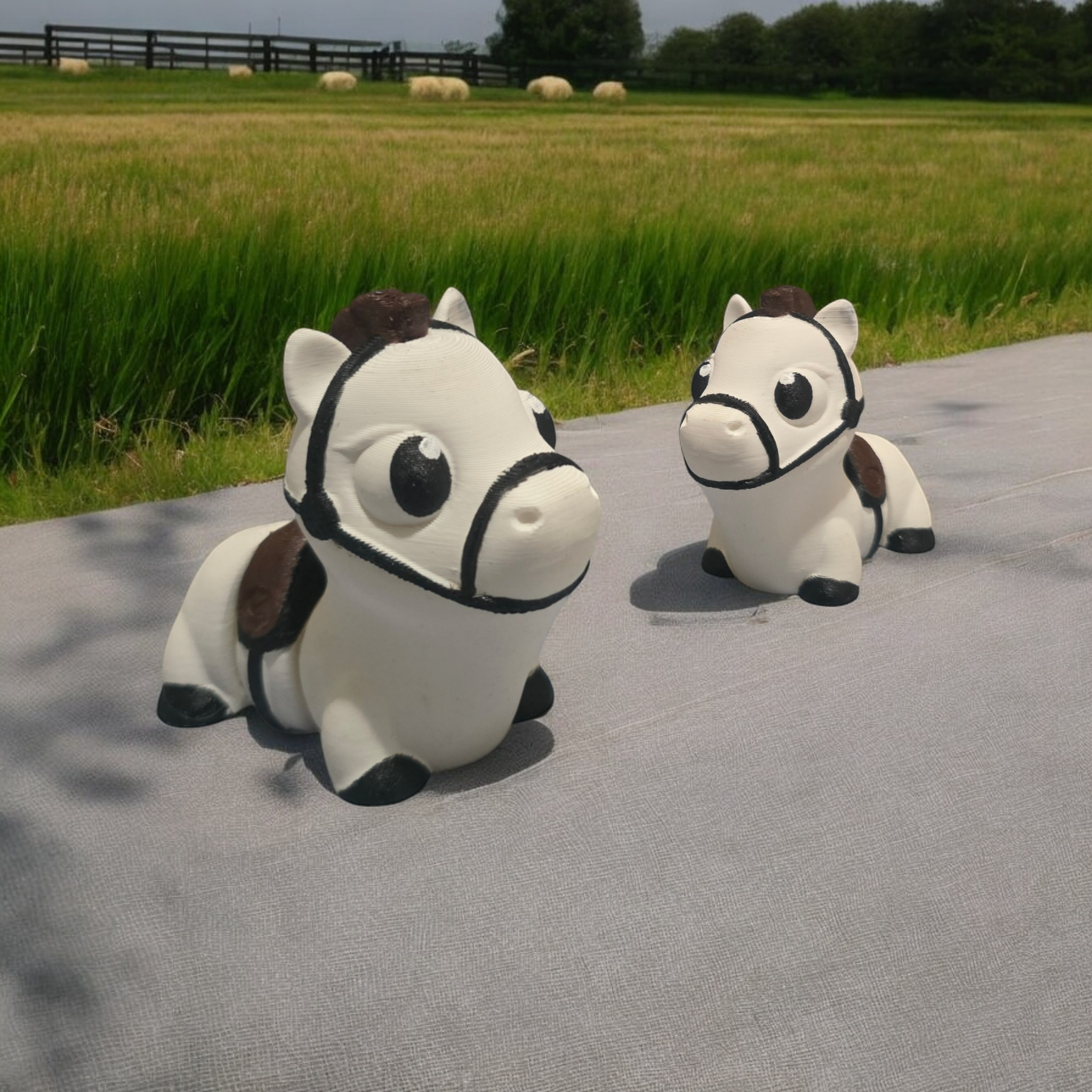 3DJPDesigns - Flexi Horse With Saddle