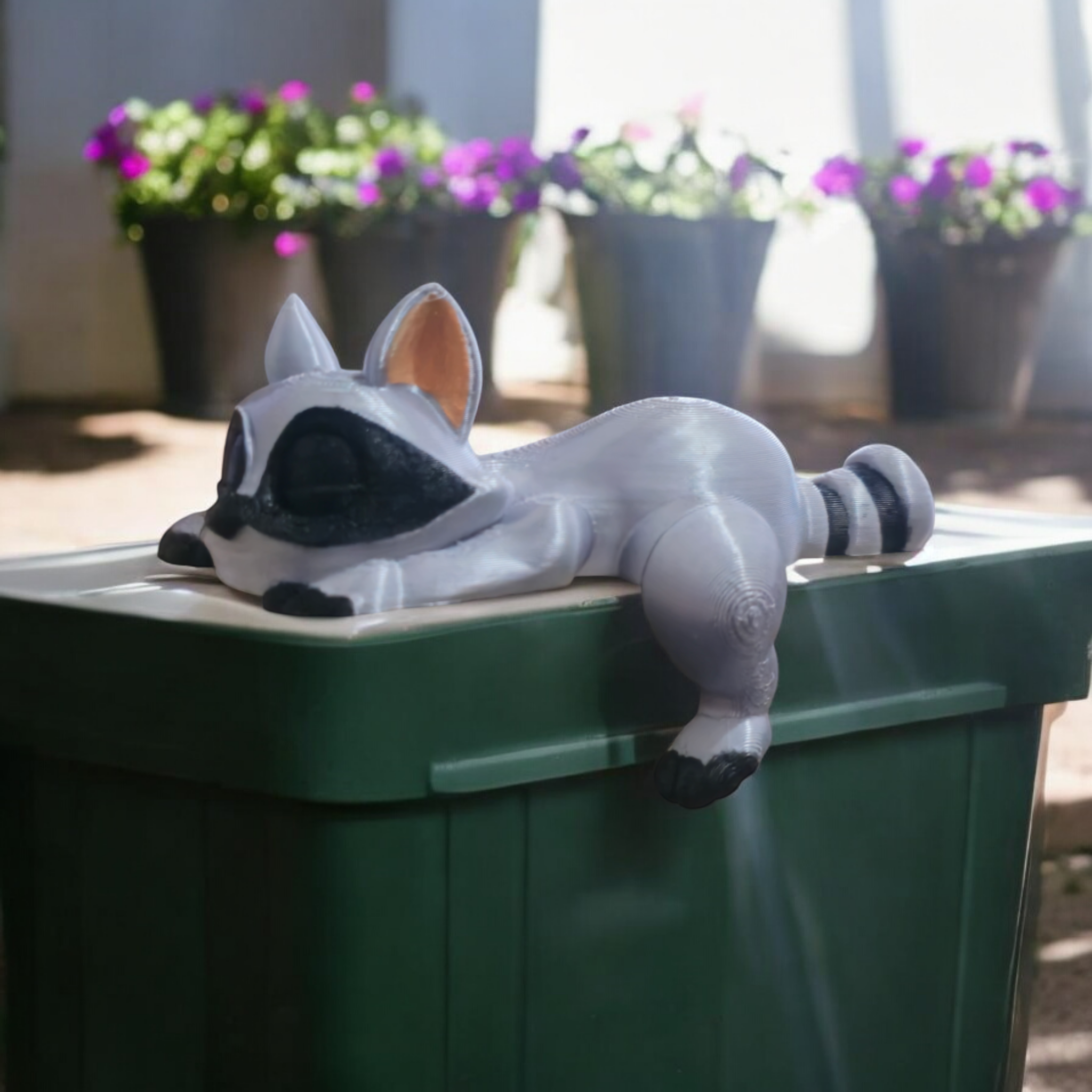 3DJPDesigns - Shelf Sleeping Raccoon