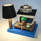 3DJPDesigns - Bear Fishing Desk Lamp