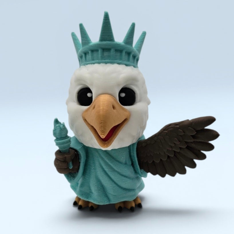 3DJPDesigns - Standing Eagle Sign Holder