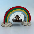 3DJPDesigns - Swing Character Pen Holder - Rainbow + Otter