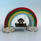3DJPDesigns - Swing Character Pen Holder - Rainbow + Otter