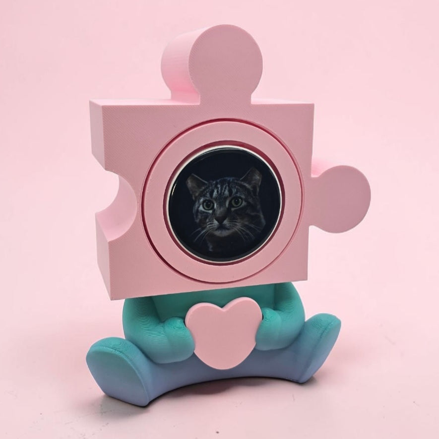 3DJPDesigns - Puzzle Head Digital Badge