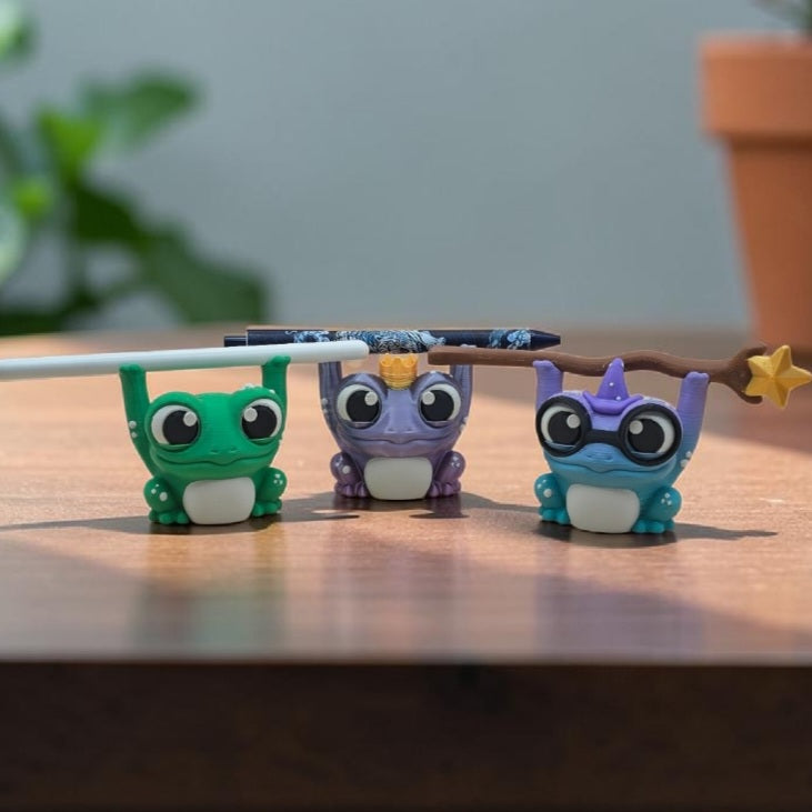 3DJPDesigns - Pen Holder Frogs
