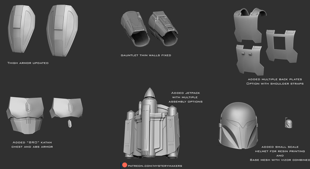 MysteryMakers — Bo and Bro-Katan Full Body Armor