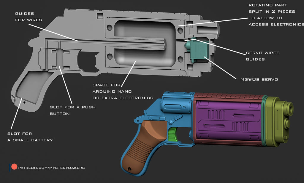 MysteryMakers — Andor Cassian Bryar Pistol