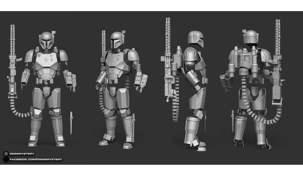 MysteryMakers — Heavy Infantry Paz Vizsla