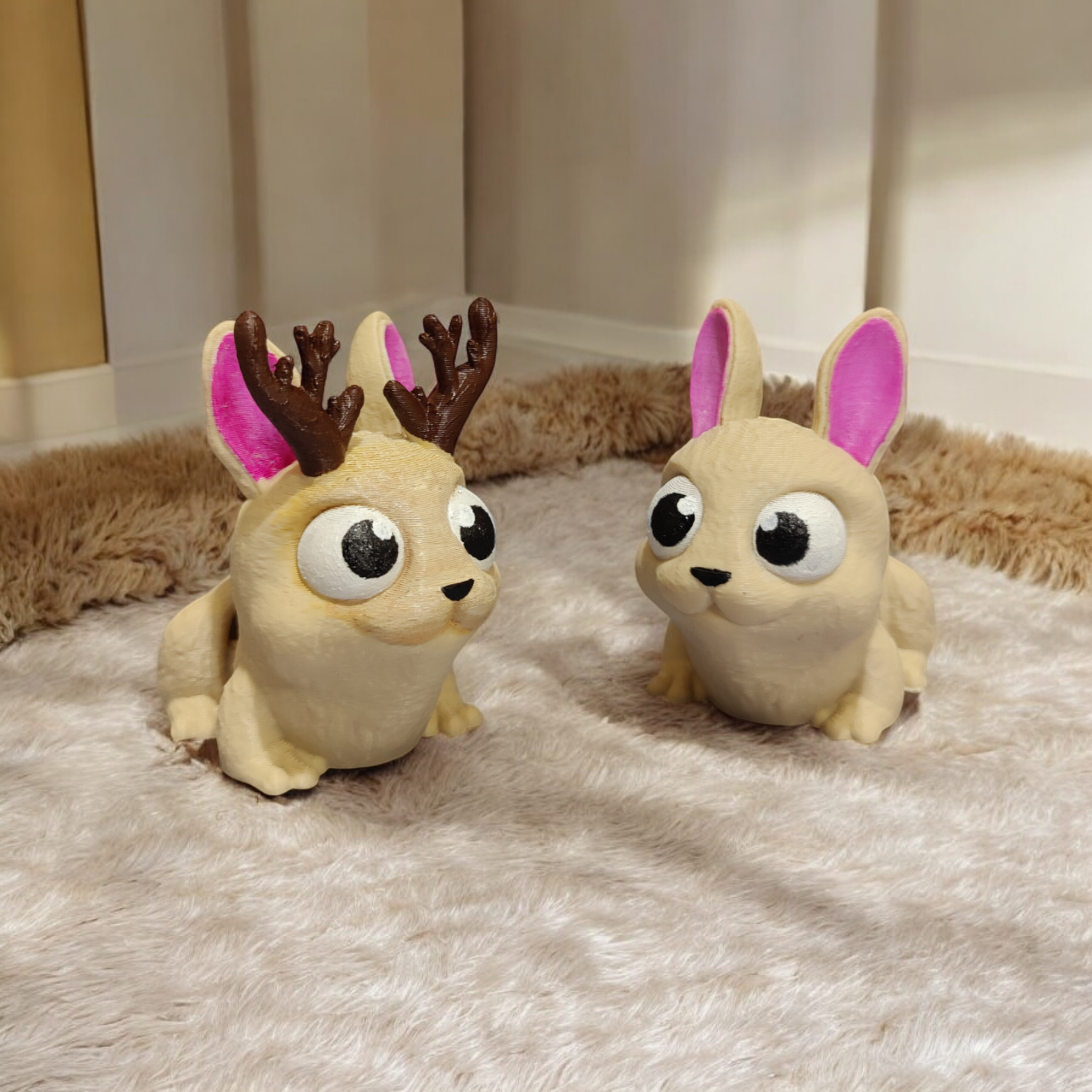 3DJPDesigns - Flexi Rabbit + Jackalope
