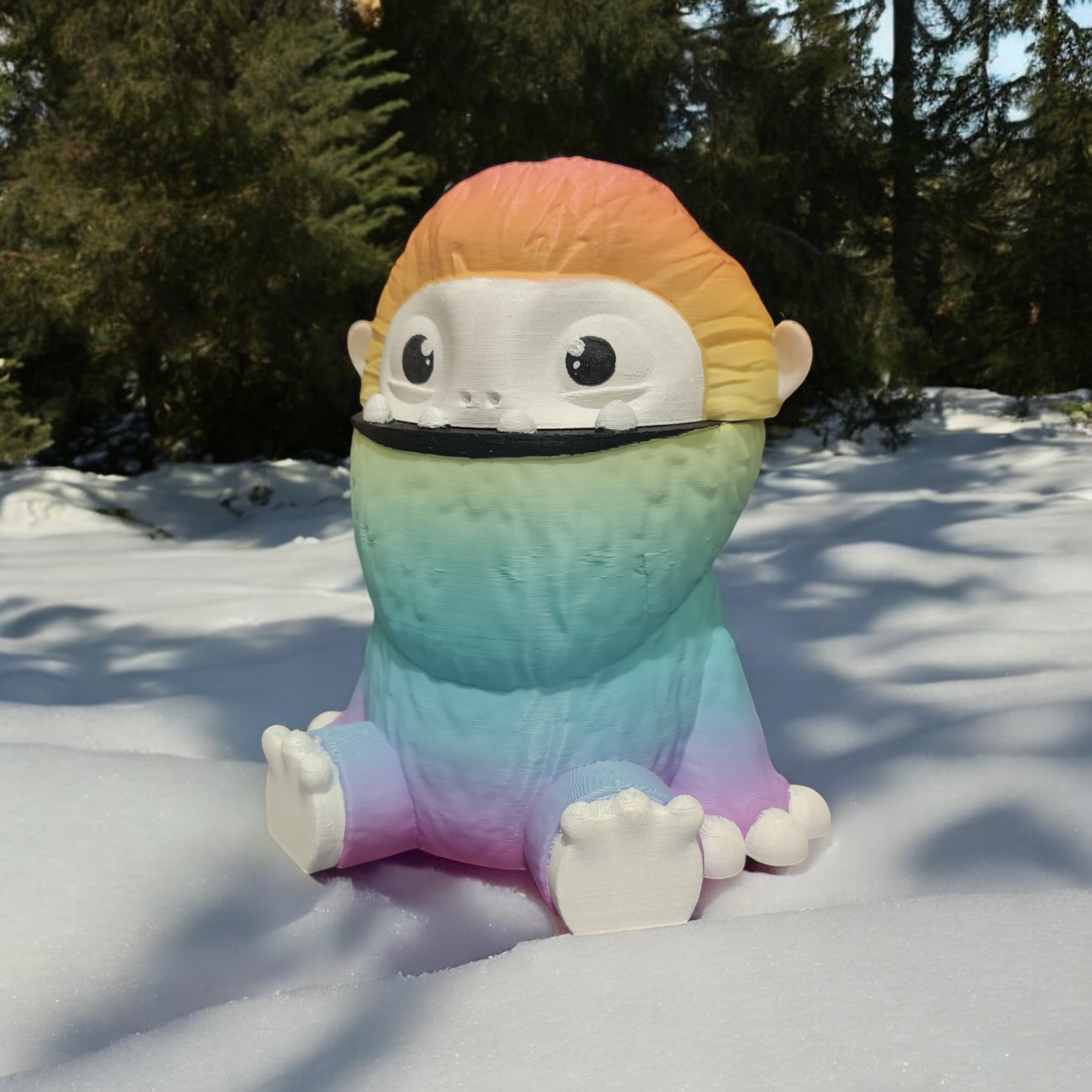 3DJPDesigns - Candy Container Yeti