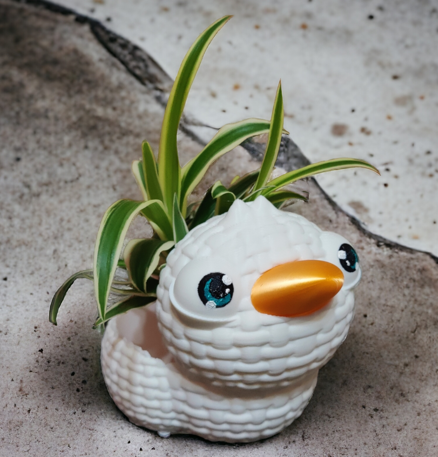 3DJPDesigns - Crochet Ducky Planter