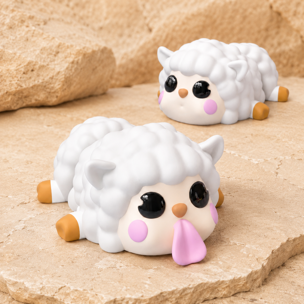 3DJPDesigns - Mini Flexi Sheep 2