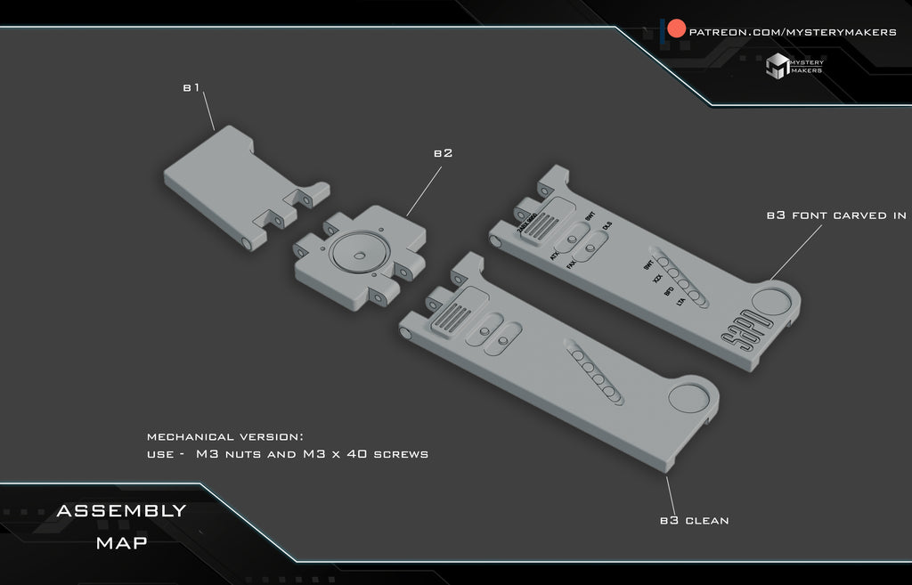 MysteryMakers — Shoulder Communicator Demolition Man