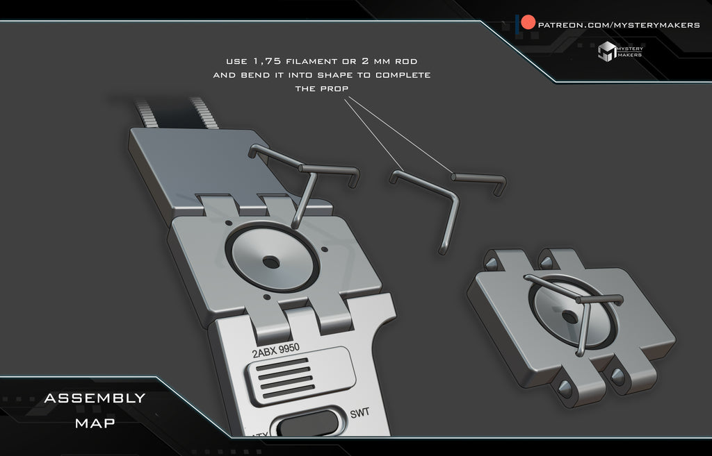 MysteryMakers — Shoulder Communicator Demolition Man