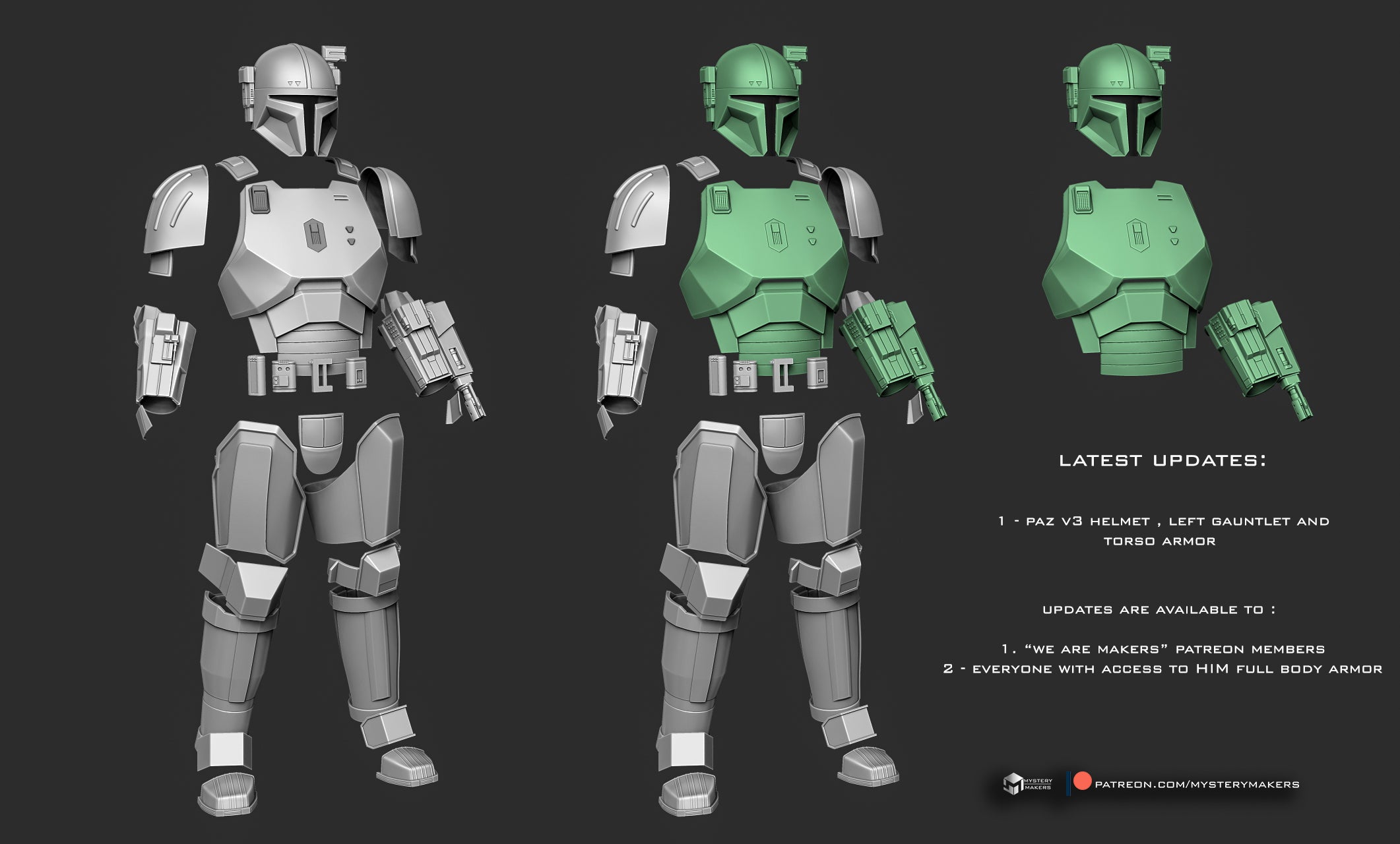 MysteryMakers — Heavy Infantry Paz Vizsla